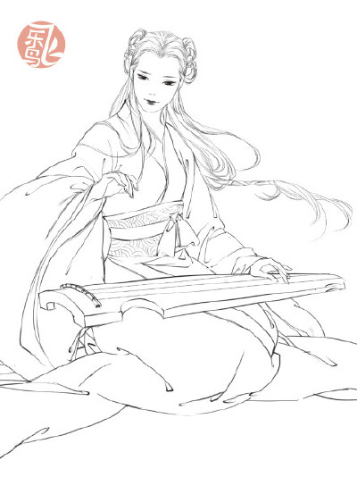  #新书首发#《绘漫画-古风人物线描技法》——古风插画大神的速成宝典！拿不准人物构图比例？画不出古风感的流畅线条？技法讲解加上要点分析，让你真正能画出一幅唯美的古风插画！实在不想画线稿？那这就是一本超赞的…