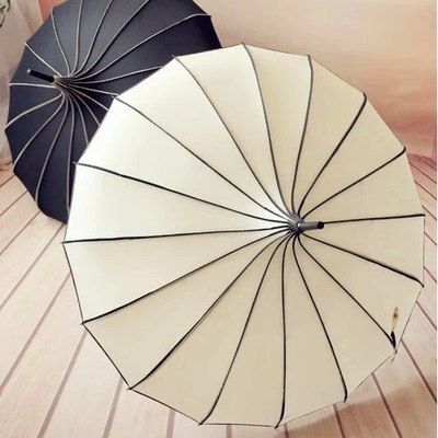 2014新款宝塔素色长柄晴雨伞 超精美的创意雨伞 女士遮阳伞小清新