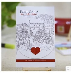 福州手绘明信片 城市手绘 10枚入