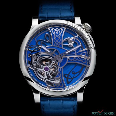 Kerbedanz Celtic Cross Tourbillon White Gold