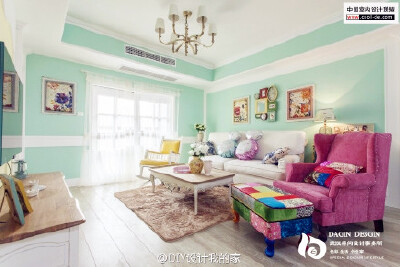 【Just Married】建筑面积130平米浪漫满屋地中海婚房，实现了女主人的糖果色公主梦！总造价38万（含软硬装 家具家电） {上辑}