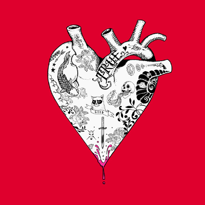 Huebucket的The Heart Series创意插画设计