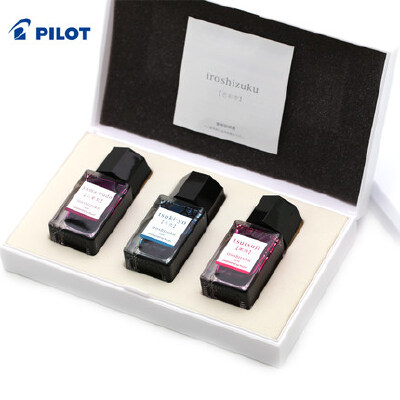 日本PILOT百乐 INK-15色彩雫iroshizuku mini自然色墨水15ml
