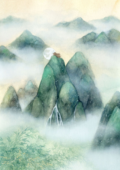 古风图片 插画 美图 手绘古风