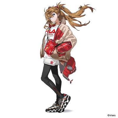 米山舞 x RADIO EVA × FILA 涩谷PARCO