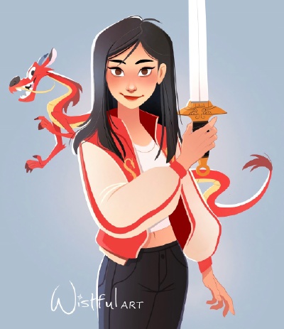 迪士尼公主-王子-女王
画师：wistful.art