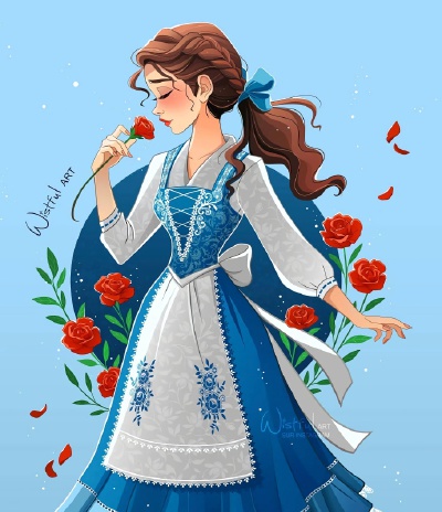 迪士尼公主
画师：wistful.art