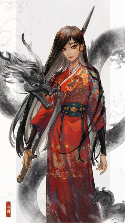 @清风澈
Mulan花木兰 x 飞鱼服 ​​​​