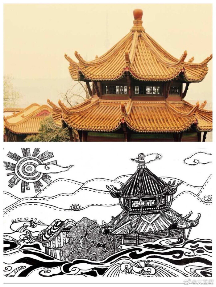 线描