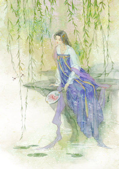 仙剑奇侠传 林月如 绘师：踏月锦