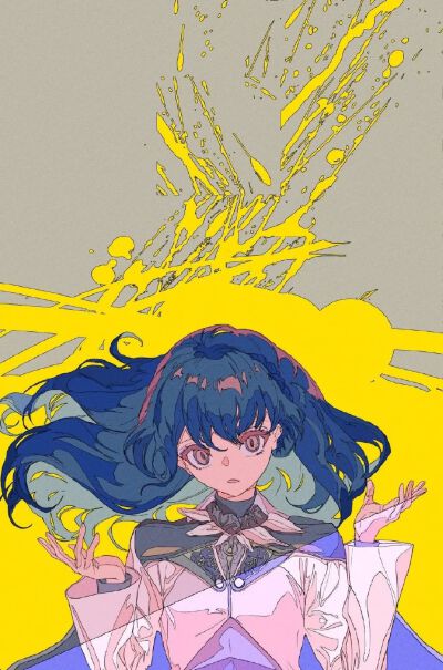 日本插画师焦茶一组插画艺术