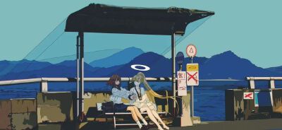 日本插画师焦茶一组插画艺术