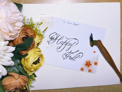 Roundhand copperplate 花体英文书法练习（曲拾日自写。要脸勿搬）