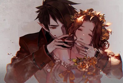 吸血鬼
画师：河CY 