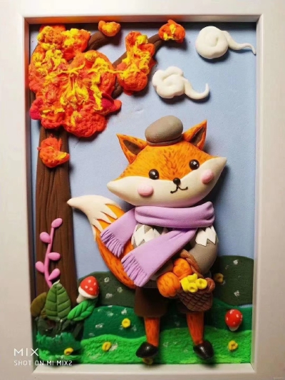 粘土画