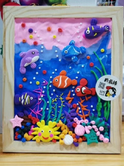粘土画