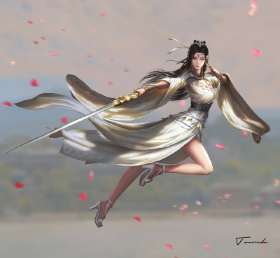 国风奇幻人物宣传图|插画|游戏原画|Tswck - 原创作品 - 站酷 (ZCOOL)
