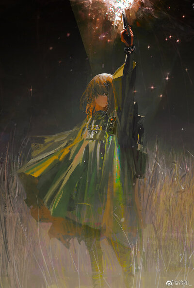 画师微博：泠和_