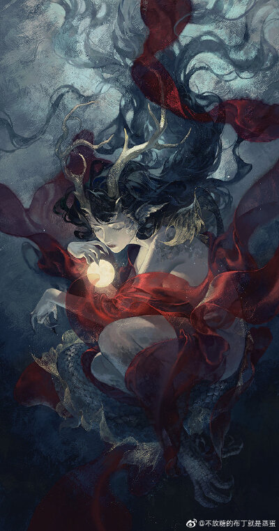 画师微博：不放糖的布丁就是蒸蛋