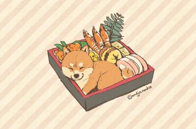 [cp]日本插画师 もじゃクッキー可爱的动物美食插画 ​​​[/cp]