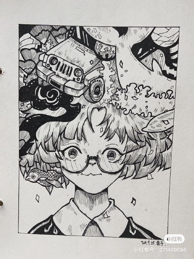 线描