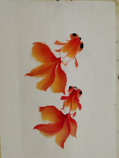 国画——鱼