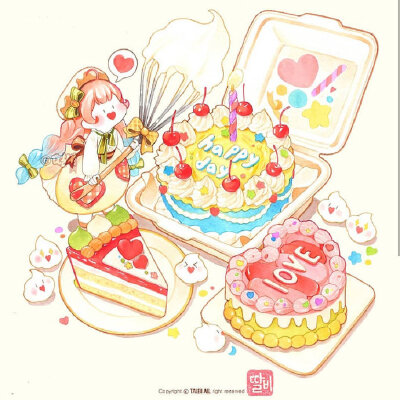 美食绘画
ins: talbi_ illust