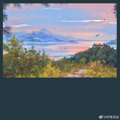 钵山图绘
画师:呼葱觅蒜 ​