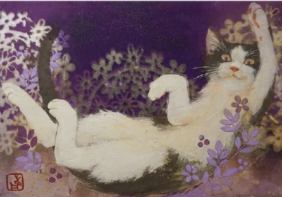 来一组猫咪插画
猫咪/插画/油画/壁纸
礼貌抱图