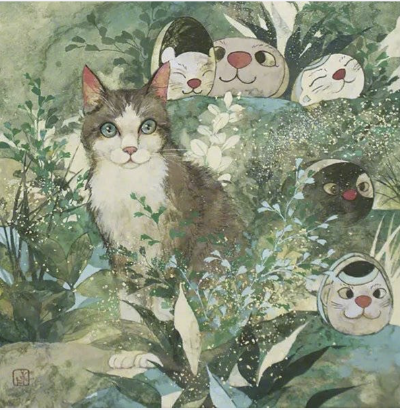 来一组猫咪插画
猫咪/插画/油画/壁纸
礼貌抱图