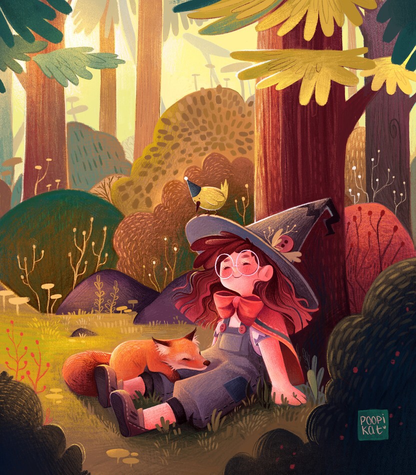 儿童插画 ～画师Kate Pellerin作品