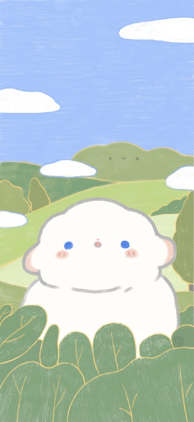 希望小羊猫居住在你的手机里可以给你带来治愈与好心情✨
©只是一只小羊羊