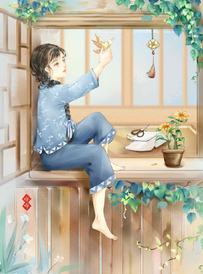【民国风情】作者：哗哗huahua哗哗 