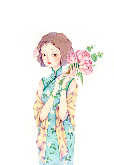 【民国美人】作者：斯丹danlis 涂鸦 王国