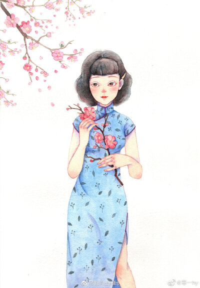 【民国美人】作者：斯丹danlis 涂鸦 王国