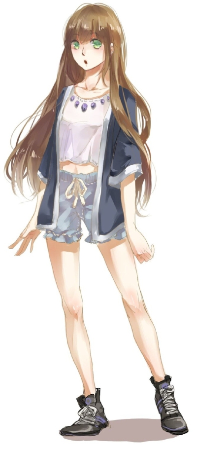 美少女 鱼鱼困绘