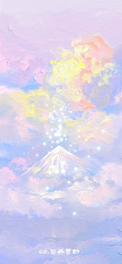 「油画壁纸」
·画师：@谷雨芽郁_ ​​​