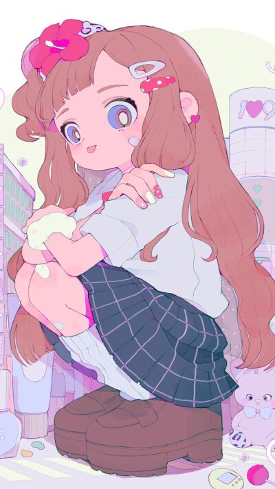 可爱少女插画
Artist:ペパーミント
Twi:pepparmint310