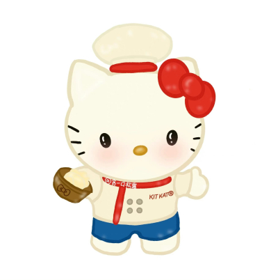 Hello Kitty 可爱全身照！