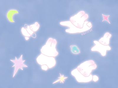 梦幻小兔ipaf壁纸