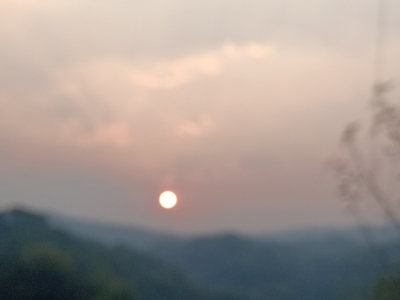 日落西山