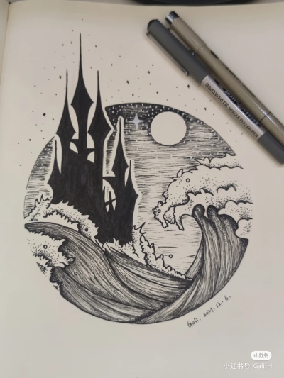 黑白画