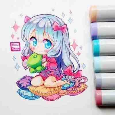 小小的动漫少女，ins：ibu_chuan ​​​