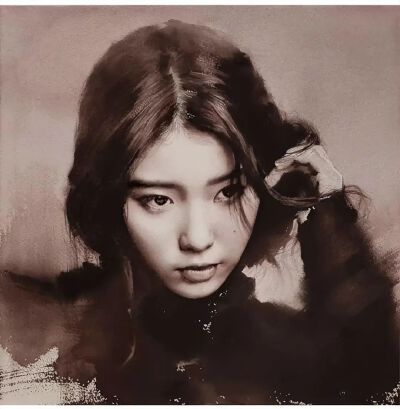 水彩是来自韩国的misulbu的作品在他的画里都满含情绪充满张力，misulbu很喜欢将人物置身于大面积的花朵背景下笔触轻松生动，既有狂野的勾勒又有细腻的刻画，相得益彰