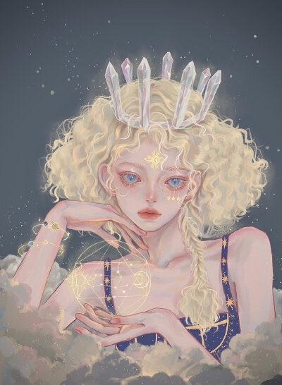落日沉溺于橘色的海，晚风沦陷于赤诚的爱
画师：gua老师
