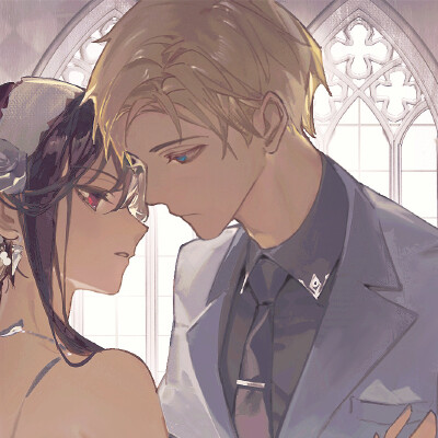 动漫情头 ◇ dt虎斑自截 图片来源：pixiv