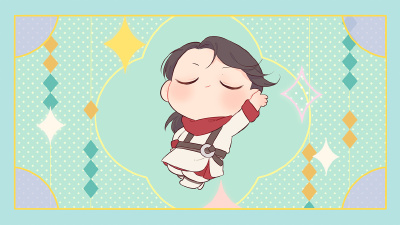#王一博Q版 节目单都安排得明明白白的！
（cr.枣波波）
