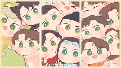 #王一博Q版 节目单都安排得明明白白的！
（cr.枣波波）