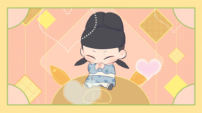 #王一博Q版 \(≧▽≦\) （cr.枣波波）