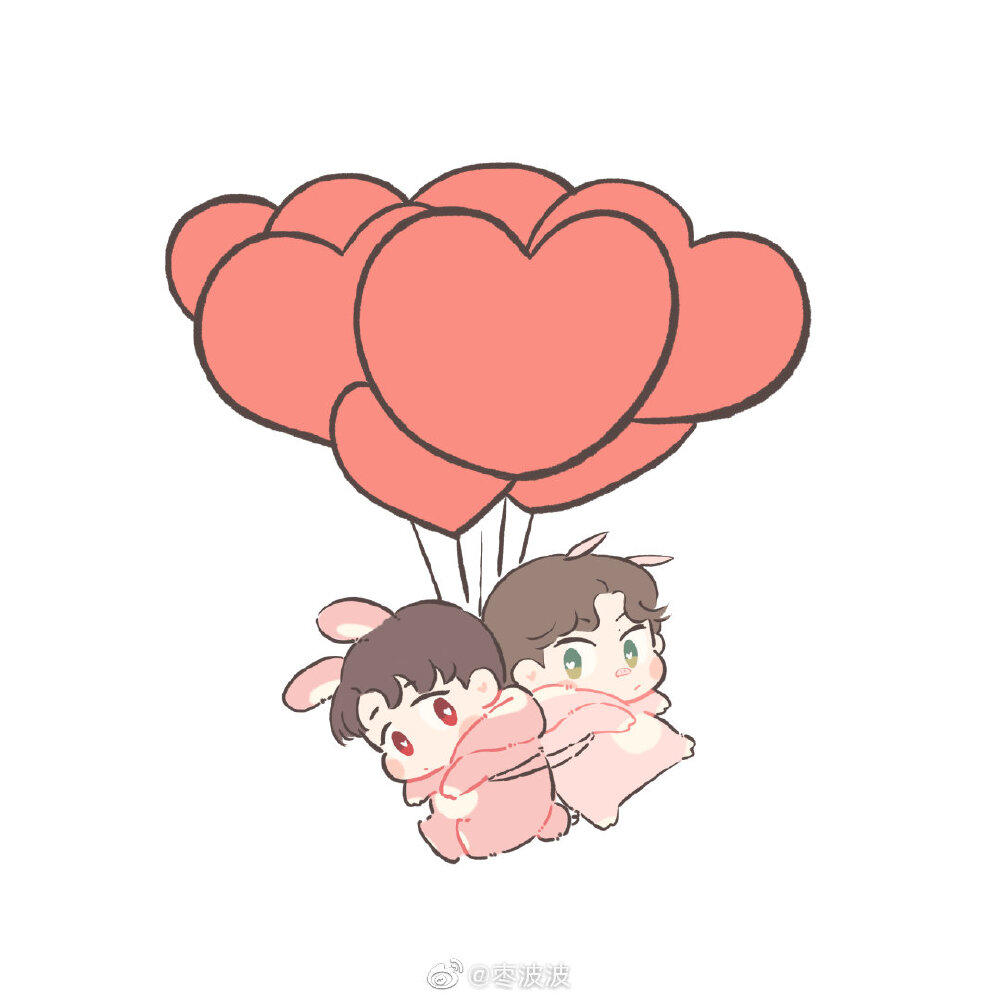#博君一肖Q版 居然漏了以前的几张......（太马虎了） 【cr.枣波波】